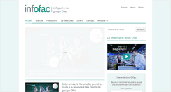 Desktop Screenshot of infofac.net